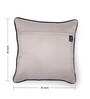 Pack of 2 Black Abstract Velvet Hand Crafted Cushion Covers