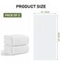 Pack of 2 Travel Disposable 30x60 cm Soft Hand and Face Towels