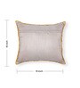 Pack of 2 Green Abstract Cotton Hand Crafted Cushion Covers