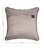 Pack of 2 Green Floral Velvet Embroidered Cushion Cover 16x16 inches