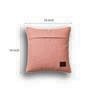 Pack of 2 Plum Abstract  Cotton Hand Crafted Cushion Covers
