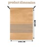 Pack Of 24 Brown Shoe Organizer Bag Covers