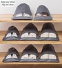 Pack Of 24 Grey Shoe Organizer Bag Covers