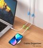 Pack Of 4 Multifunctional Wall Hooks Cable Organizer