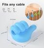 Pack Of 4 Multifunctional Wall Hooks Cable Organizer