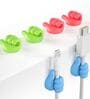 Pack Of 4 Multifunctional Wall Hooks Cable Organizer