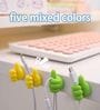 Pack Of 4 Multifunctional Wall Hooks Cable Organizer