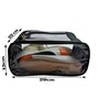 Pack Of 4 Black Shoe Nylon Organizer Bag Covers