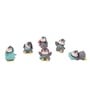 Pack of 6 Cute Penguin Miniature Showpieces for Valentine Gift