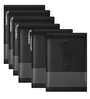 Pack Of 6 Black Shoe Organizer Bag Covers