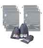 Pack Of 6 Grey Shoe Organizer Bag Covers