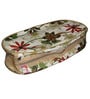 Pack Of 6 Floral Nylon Slipper Organizer Bag Covers