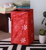 PackNBUY Square Canvas 62 L Red Laundry Basket