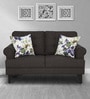 HomeTown Paddington Fabric 2 Seater Sofa in Brown Colour