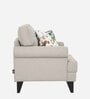 Paddington Fabric 1 Seater Sofa in Beige Colour