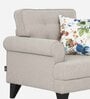 Paddington Fabric 1 Seater Sofa in Beige Colour