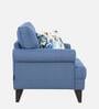 Paddington Fabric 1 Seater Sofa in Blue Colour