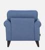 Paddington Fabric 1 Seater Sofa in Blue Colour