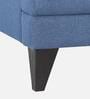 Paddington Fabric 1 Seater Sofa in Blue Colour