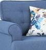 Paddington Fabric 1 Seater Sofa in Blue Colour