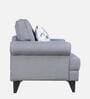Paddington Fabric 1 Seater Sofa in Light Grey Colour