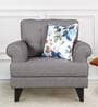 Paddington Fabric 1 Seater Sofa in Light Brown Colour