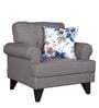 Paddington Fabric 1 Seater Sofa in Light Brown Colour