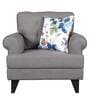 Paddington Fabric 1 Seater Sofa in Light Brown Colour