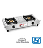 Padmini 2 Burner Stainless Steel Gas Stove CS 201