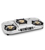 Padmini 3 Burner Stainless Steel Gas Stove CS 307 (ISI Mark)