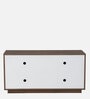 Paduka-1 Shoe Rack in Columbian Walnut & Brentwood Teak Finish With Sliding Door Paduka-1 Shoe Rack in Columbian Walnut & Brentwood Teak Finish With Sliding Door