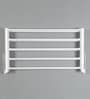 8 Pipes Steel Wall Mounted Cloth Drying Rack (Length: 27.3 Inches)