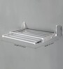 8 Pipes Steel Wall Mounted Cloth Drying Rack (Length: 27.3 Inches)