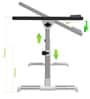 Multipurpose Adjustable Laptop Table in Beige Colour