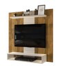 Painel TV Unit in Demolicao & Off White Finish for TVs up to 43"