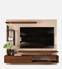 Painel TV Unit in Off White & Marroquim Finish for TVs up to 60"