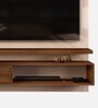 Painel TV Unit in Off White & Marroquim Finish for TVs up to 60"