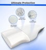 Painrelief Pillow Gel Memory Foam 20 x 13 Inch Cervical Pillow (Pack of 2)