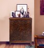 Paisley Cabinet in Honey Walnut Colour