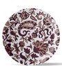Paisley Print Porcelain Wall Plate