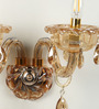 Albany Crystal Candle Wall Light (Gold)