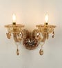 Albany Crystal Candle Wall Light (Gold)