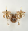 Albany Crystal Candle Wall Light (Gold)