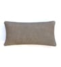 Pale Whisper & Copper Color 100% Cotton Moss 12X20 Inches Knitted Cushion Cover