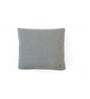Pale Whisper & Dark Grey Melange 100% Cotton Mini Moss 16X16 Inches Knitted Cushion Cover