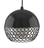 Palencia Black Metal Hanging Light