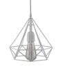 Palermo White Metal Hanging Light