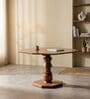 Pali 6 Seater Dining Table In Natural Acacia Wood Finish