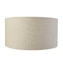 Pali Handcrafted Natural Wooden Floor Lamp for Living Room & Bedroom in Loose Weave Textured Off White Color Shade