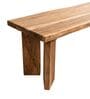 Palisade 6 Seater Solid Acacia Wood  Dining Table Set With Bench And Tropical Teak Chairs In Natural Finish
